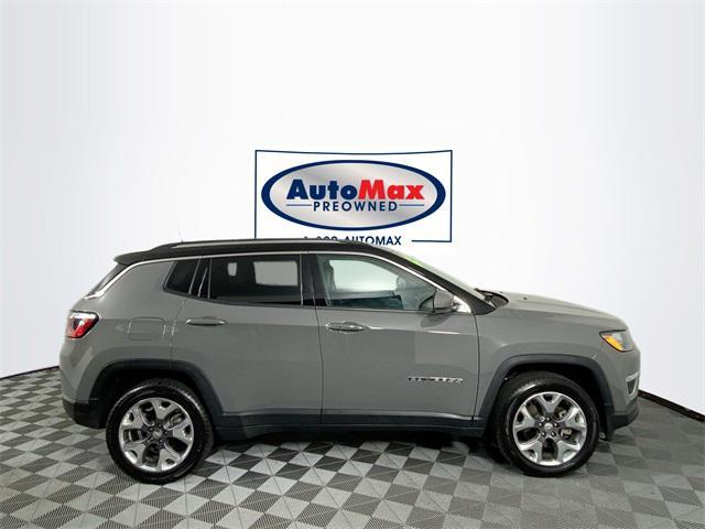used 2020 Jeep Compass car, priced at $19,599