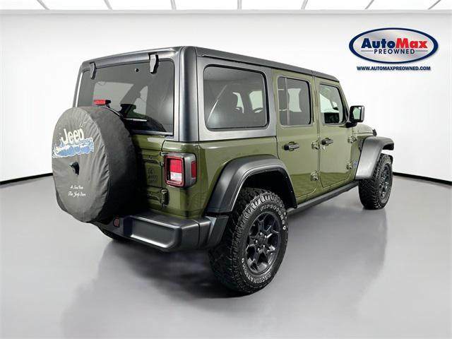 used 2023 Jeep Wrangler 4xe car, priced at $31,000