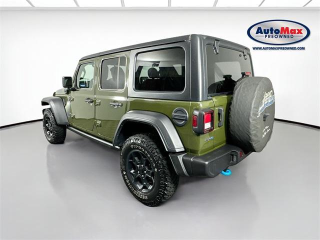 used 2023 Jeep Wrangler 4xe car, priced at $31,000