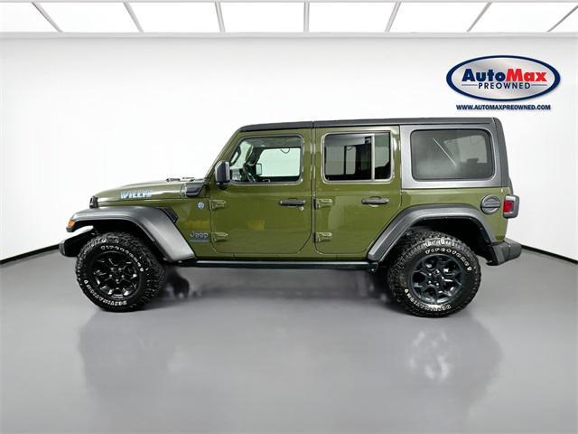 used 2023 Jeep Wrangler 4xe car, priced at $31,000
