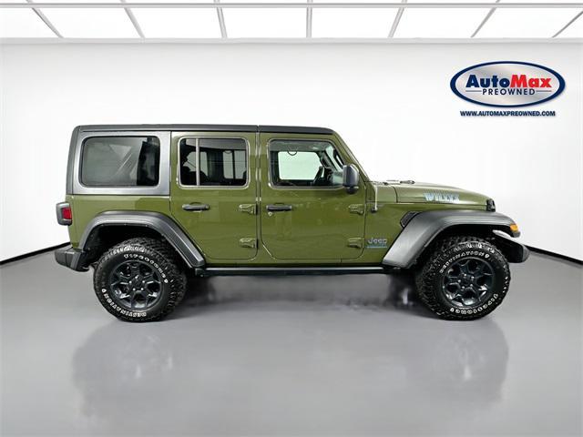 used 2023 Jeep Wrangler 4xe car, priced at $31,000