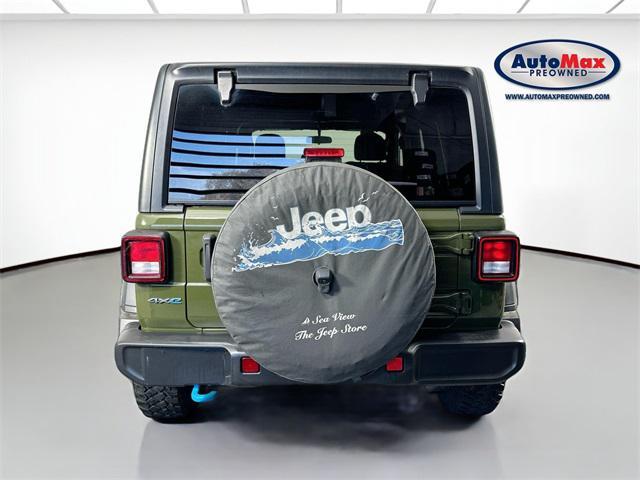 used 2023 Jeep Wrangler 4xe car, priced at $31,000