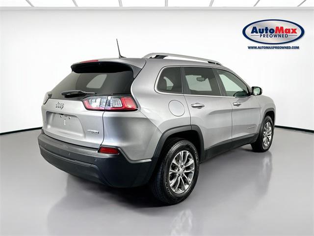 used 2021 Jeep Cherokee car, priced at $21,500