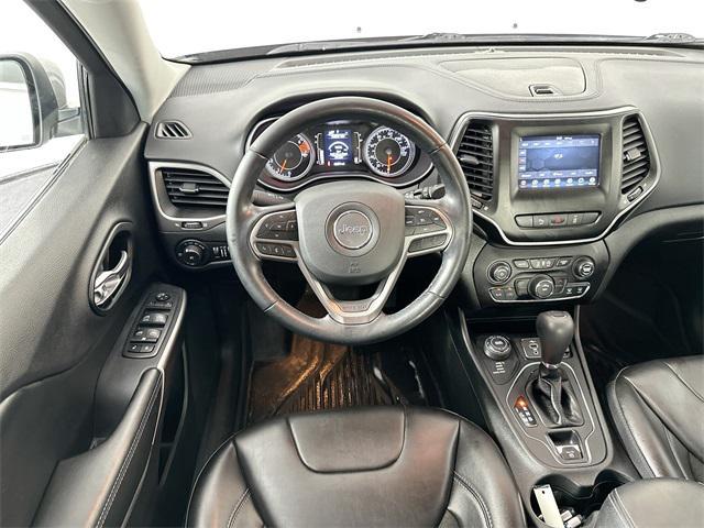 used 2021 Jeep Cherokee car, priced at $21,500