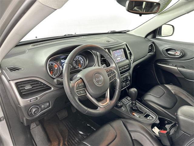 used 2021 Jeep Cherokee car, priced at $21,500