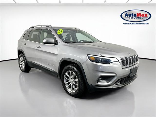 used 2021 Jeep Cherokee car, priced at $21,500