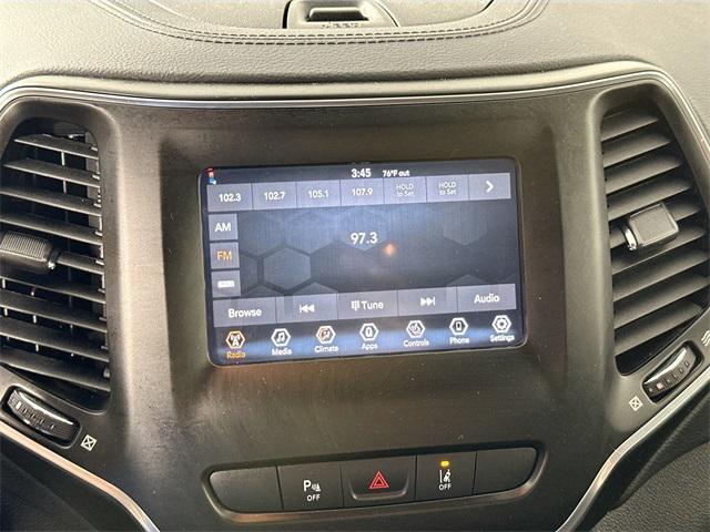 used 2021 Jeep Cherokee car, priced at $21,500