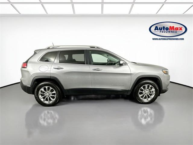 used 2021 Jeep Cherokee car, priced at $21,500
