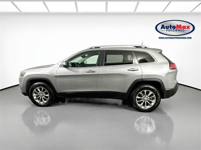 used 2021 Jeep Cherokee car, priced at $21,500
