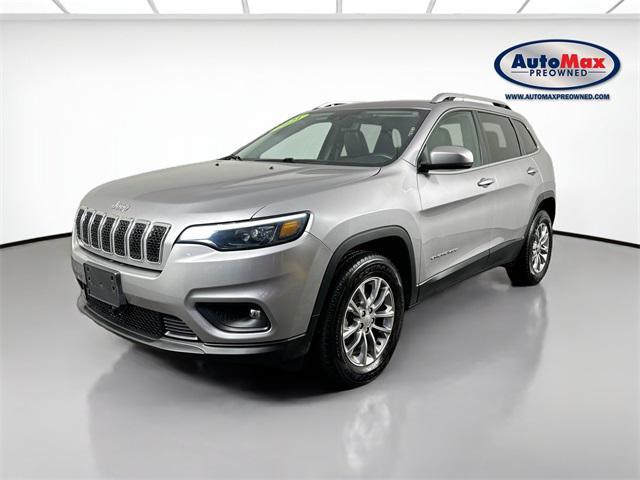 used 2021 Jeep Cherokee car, priced at $21,500