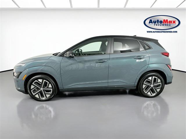used 2023 Hyundai Kona EV car, priced at $18,500