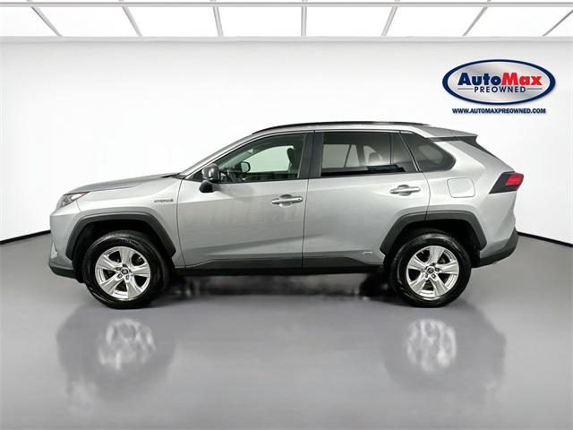 used 2021 Toyota RAV4 Hybrid car, priced at $28,500