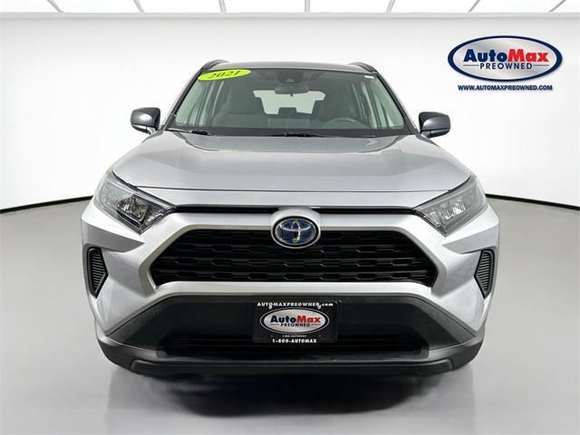 used 2021 Toyota RAV4 Hybrid car, priced at $28,500