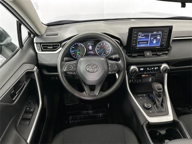 used 2021 Toyota RAV4 Hybrid car, priced at $28,500