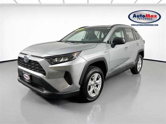 used 2021 Toyota RAV4 Hybrid car, priced at $28,500