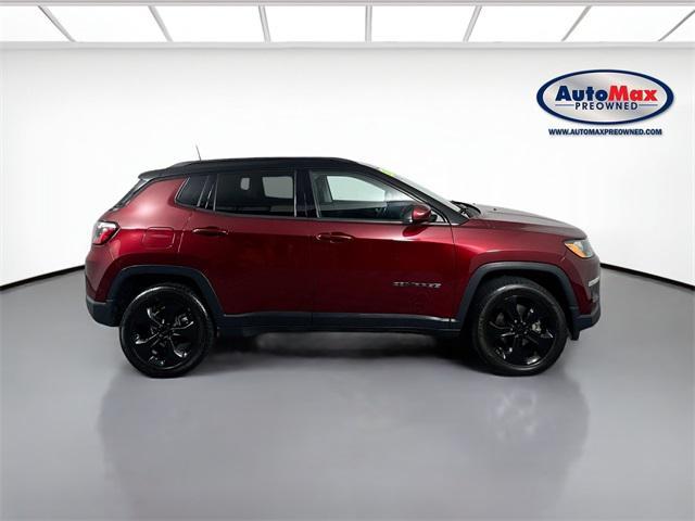 used 2021 Jeep Compass car, priced at $20,000