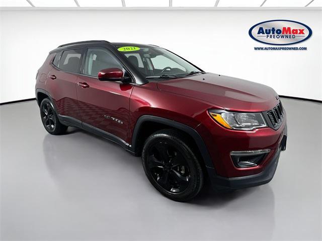 used 2021 Jeep Compass car, priced at $20,500