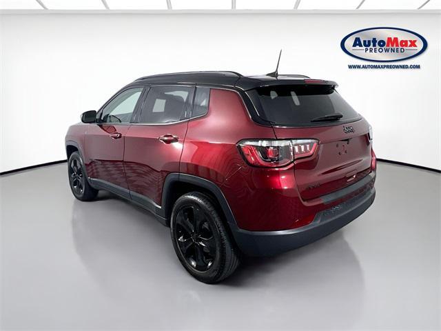 used 2021 Jeep Compass car, priced at $20,000