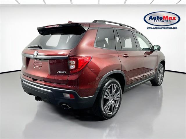 used 2021 Honda Passport car, priced at $29,000