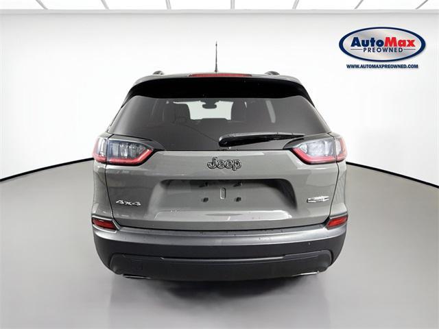 used 2022 Jeep Cherokee car, priced at $21,500