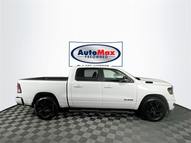 used 2021 Ram 1500 car, priced at $35,500