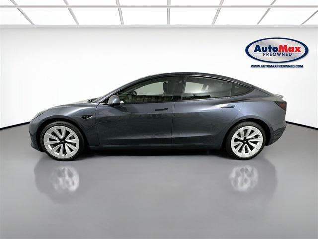 used 2021 Tesla Model 3 car, priced at $26,500