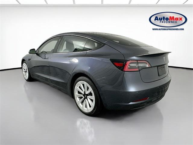 used 2021 Tesla Model 3 car, priced at $26,500