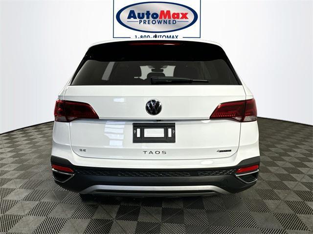 used 2023 Volkswagen Taos car, priced at $25,000