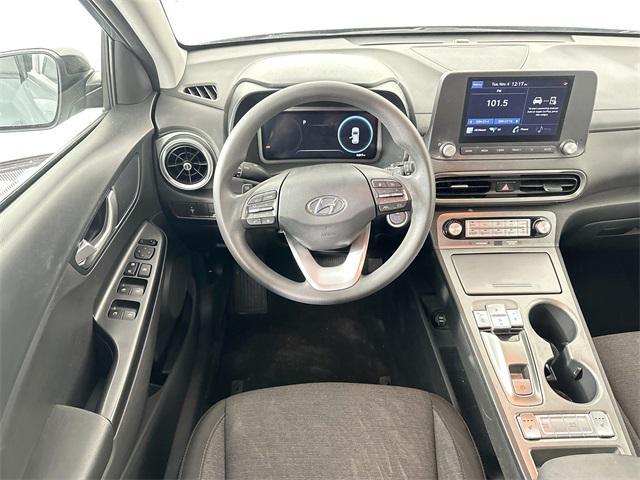 used 2023 Hyundai Kona EV car, priced at $18,500