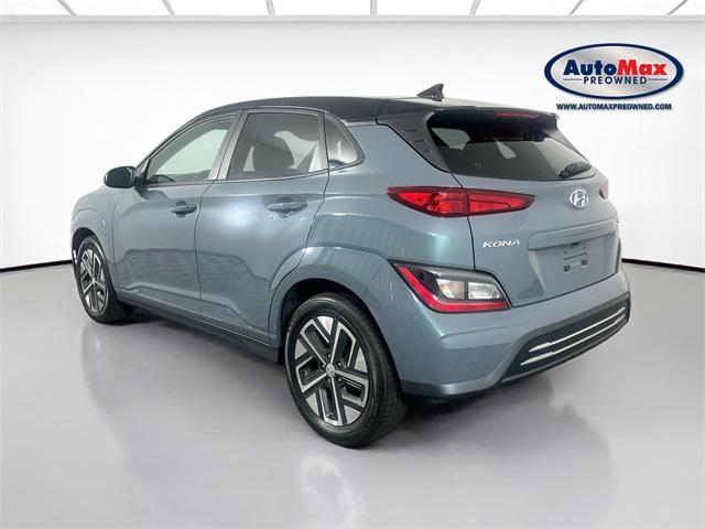 used 2023 Hyundai Kona EV car, priced at $18,500