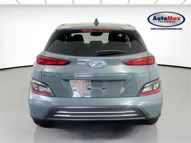 used 2023 Hyundai Kona EV car, priced at $18,500