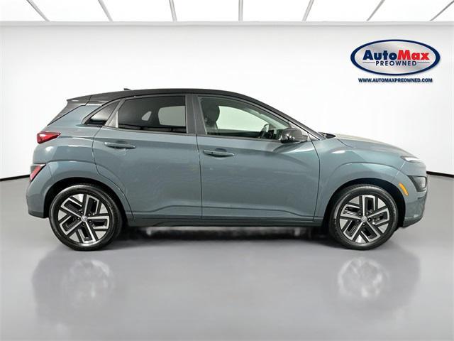 used 2023 Hyundai Kona EV car, priced at $18,500