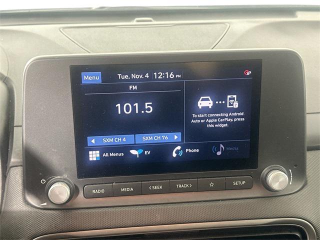 used 2023 Hyundai Kona EV car, priced at $18,500