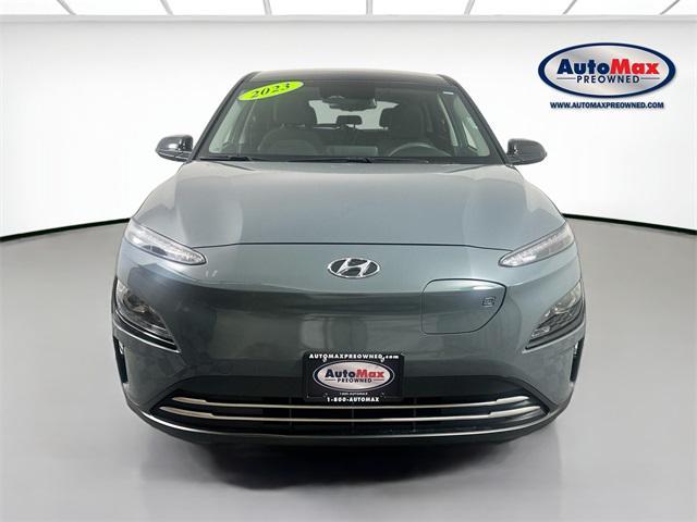 used 2023 Hyundai Kona EV car, priced at $18,500