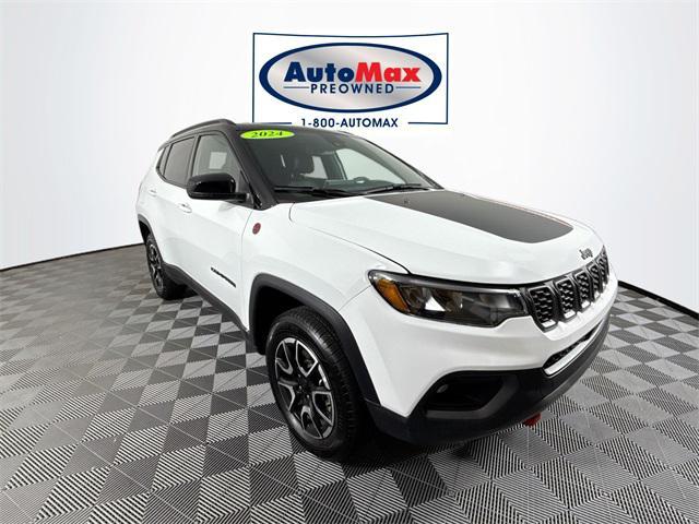 used 2024 Jeep Compass car, priced at $27,500