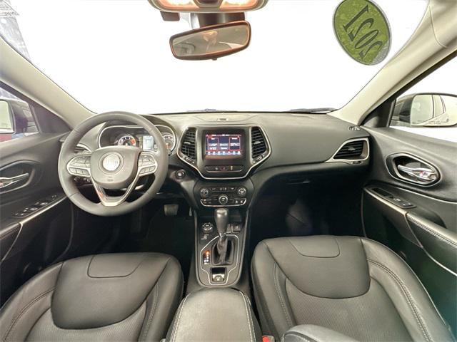 used 2021 Jeep Cherokee car, priced at $23,500