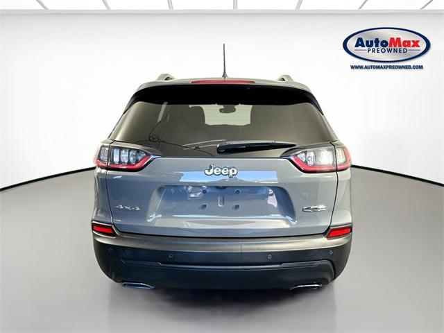 used 2021 Jeep Cherokee car, priced at $23,500