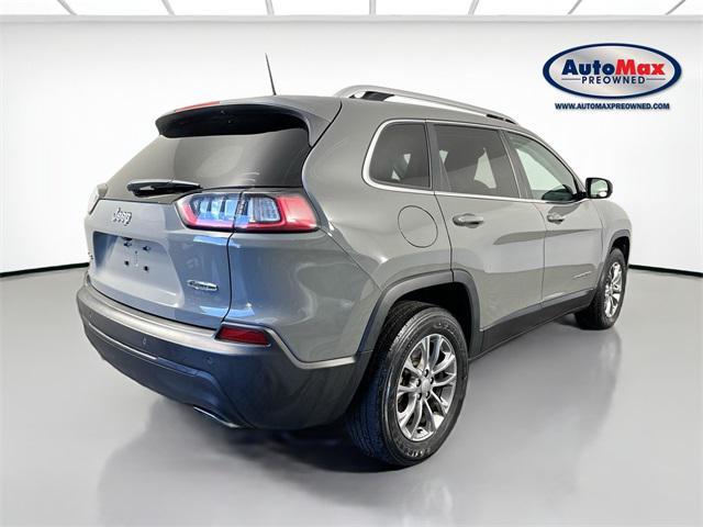 used 2021 Jeep Cherokee car, priced at $23,500