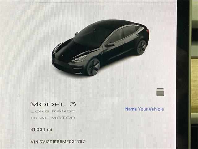 used 2021 Tesla Model 3 car, priced at $24,000