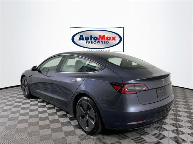 used 2021 Tesla Model 3 car, priced at $23,500