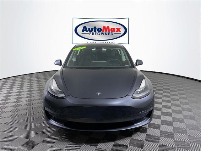 used 2021 Tesla Model 3 car, priced at $23,500