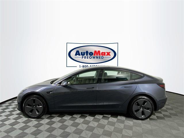 used 2021 Tesla Model 3 car, priced at $23,500