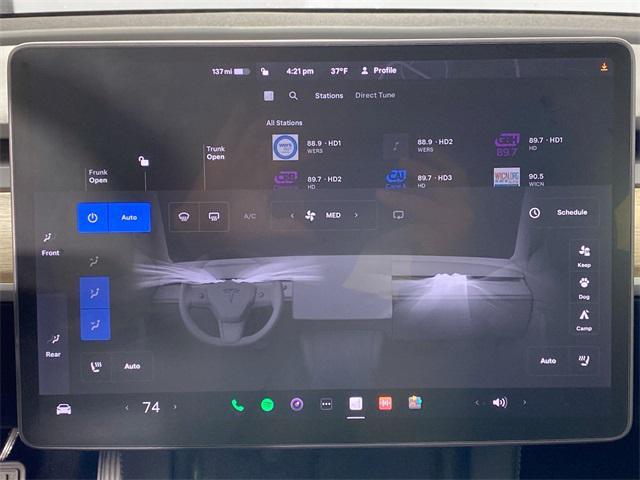 used 2021 Tesla Model 3 car, priced at $23,500