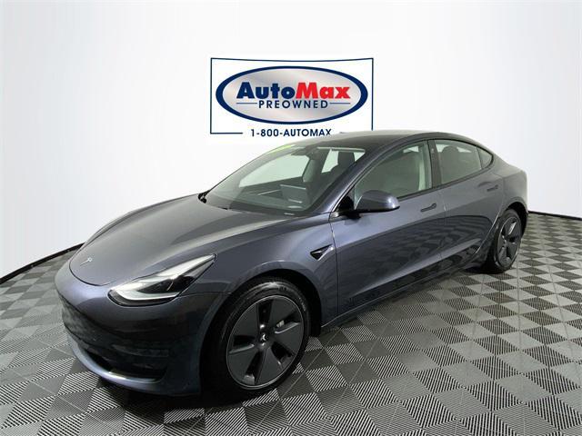 used 2021 Tesla Model 3 car, priced at $23,500