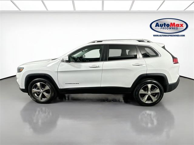 used 2021 Jeep Cherokee car, priced at $21,599