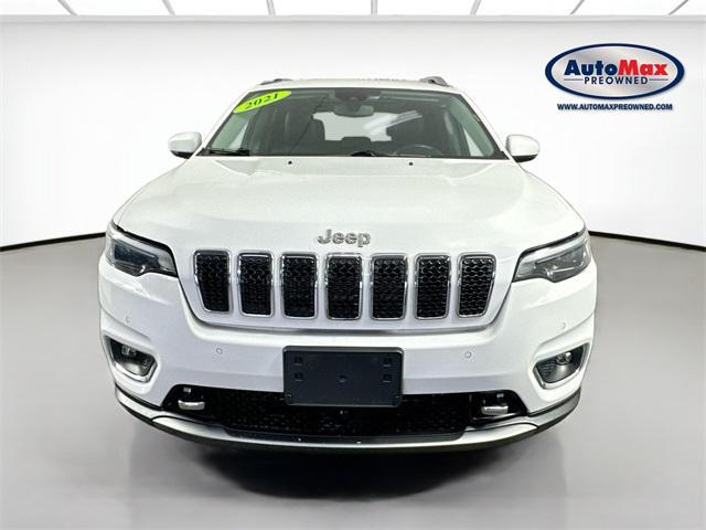 used 2021 Jeep Cherokee car, priced at $21,599