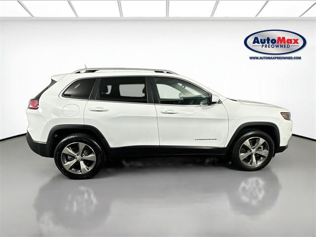 used 2021 Jeep Cherokee car, priced at $21,599