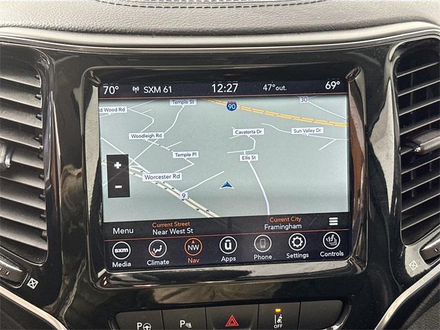 used 2021 Jeep Cherokee car, priced at $21,599