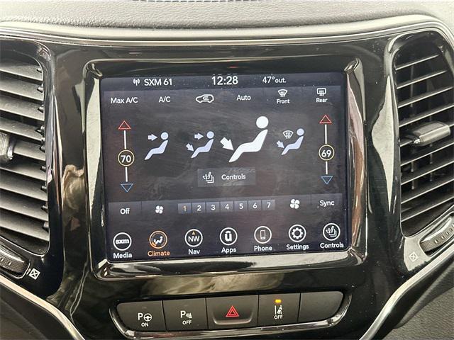 used 2021 Jeep Cherokee car, priced at $21,599