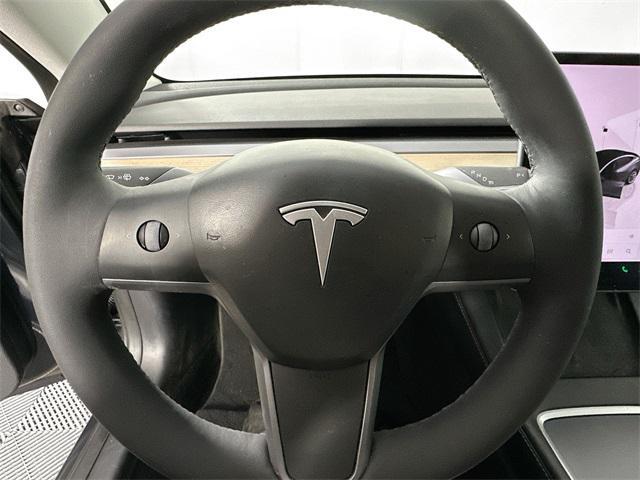 used 2022 Tesla Model 3 car, priced at $27,500